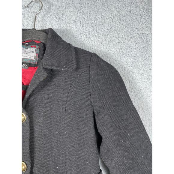 Rothschild Youth Girls Size 6X Long Coat Wool Blend - Picture 7 of 12
